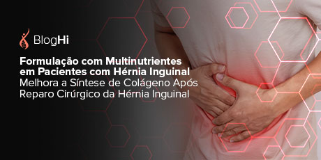 Formulação com Multinutrientes em Pacientes com Hérnia Inguinal Melhora a Síntese de Colágeno Após Reparo Cirúrgico da Hérnia Inguinal   