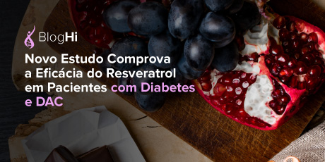 Novo Estudo Comprova a Eficácia do Resveratrol em Pacientes com Diabetes e DAC Melhora Parâmetros Glicêmicos, Lipídicos e Antioxidantes 